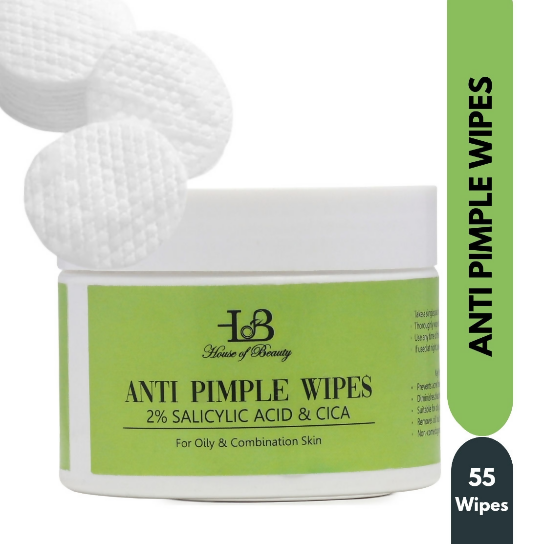 House of Beauty Anti Pimple Wipes