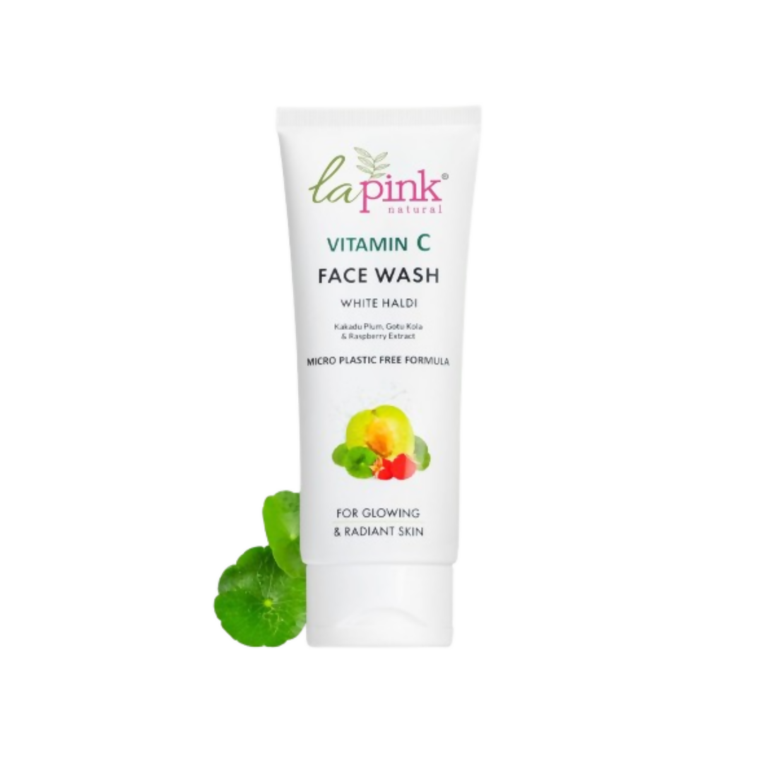 La Pink Vitamin C Face Wash With White Haldi & Gotu Kola