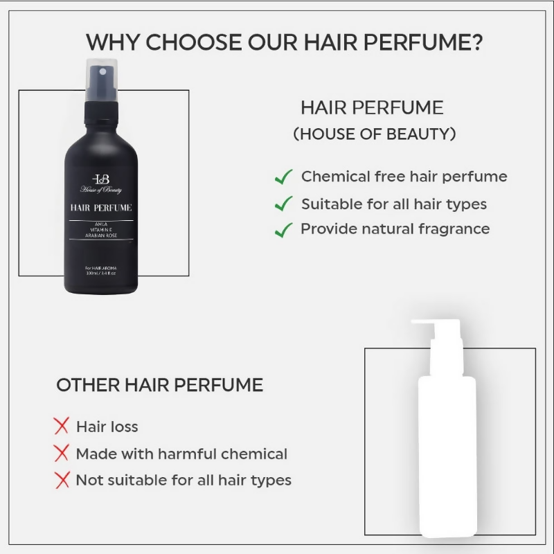 House of Beauty Hair Perfume For Hair Aroma