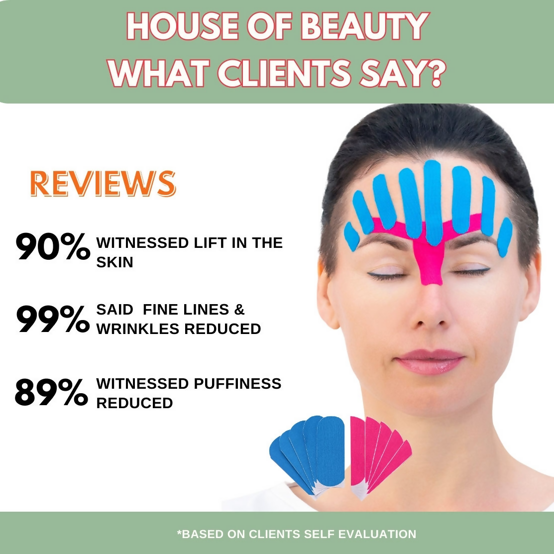 House of Beauty Anti Wrinkle Patches Refill