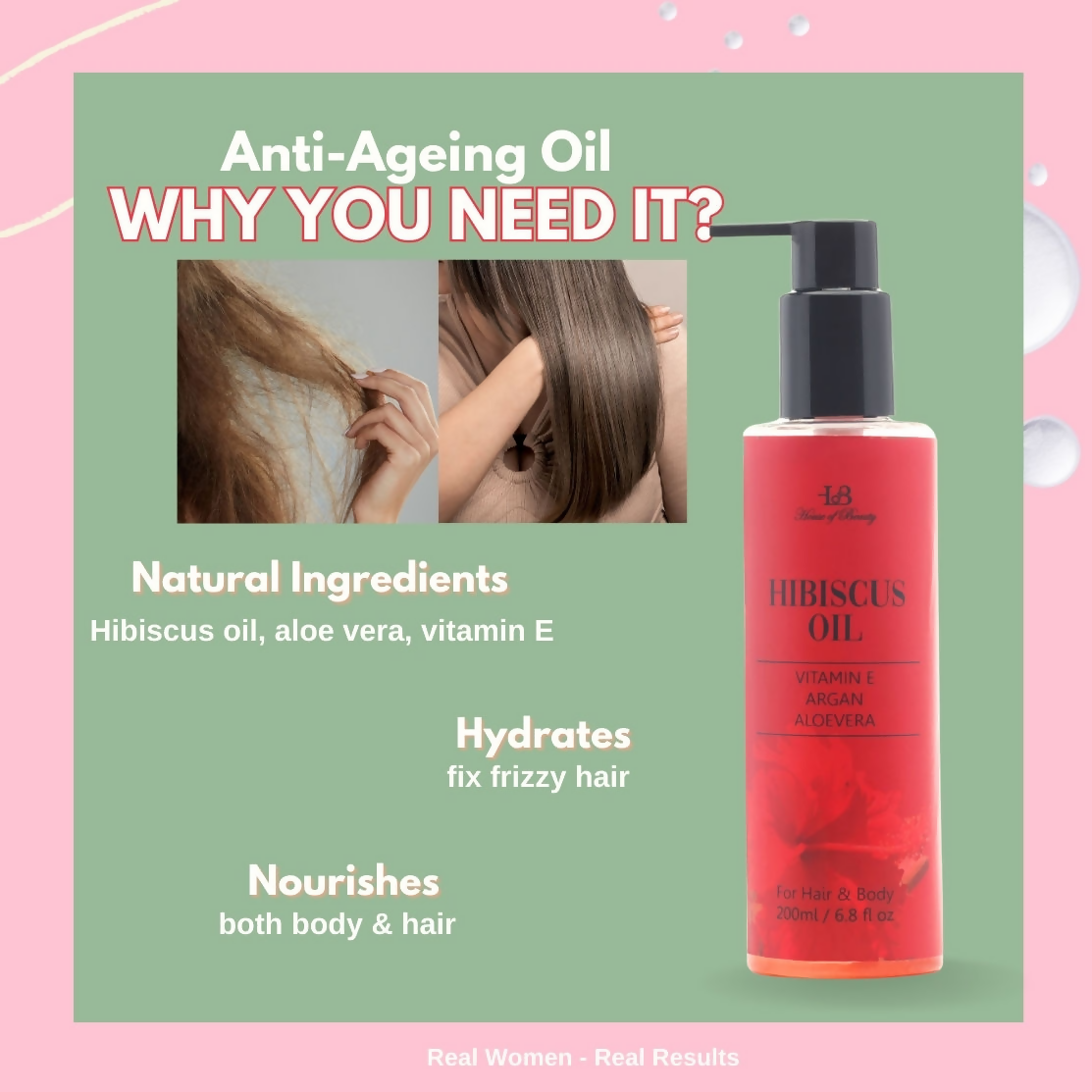House of Beauty Hibiscus Oil