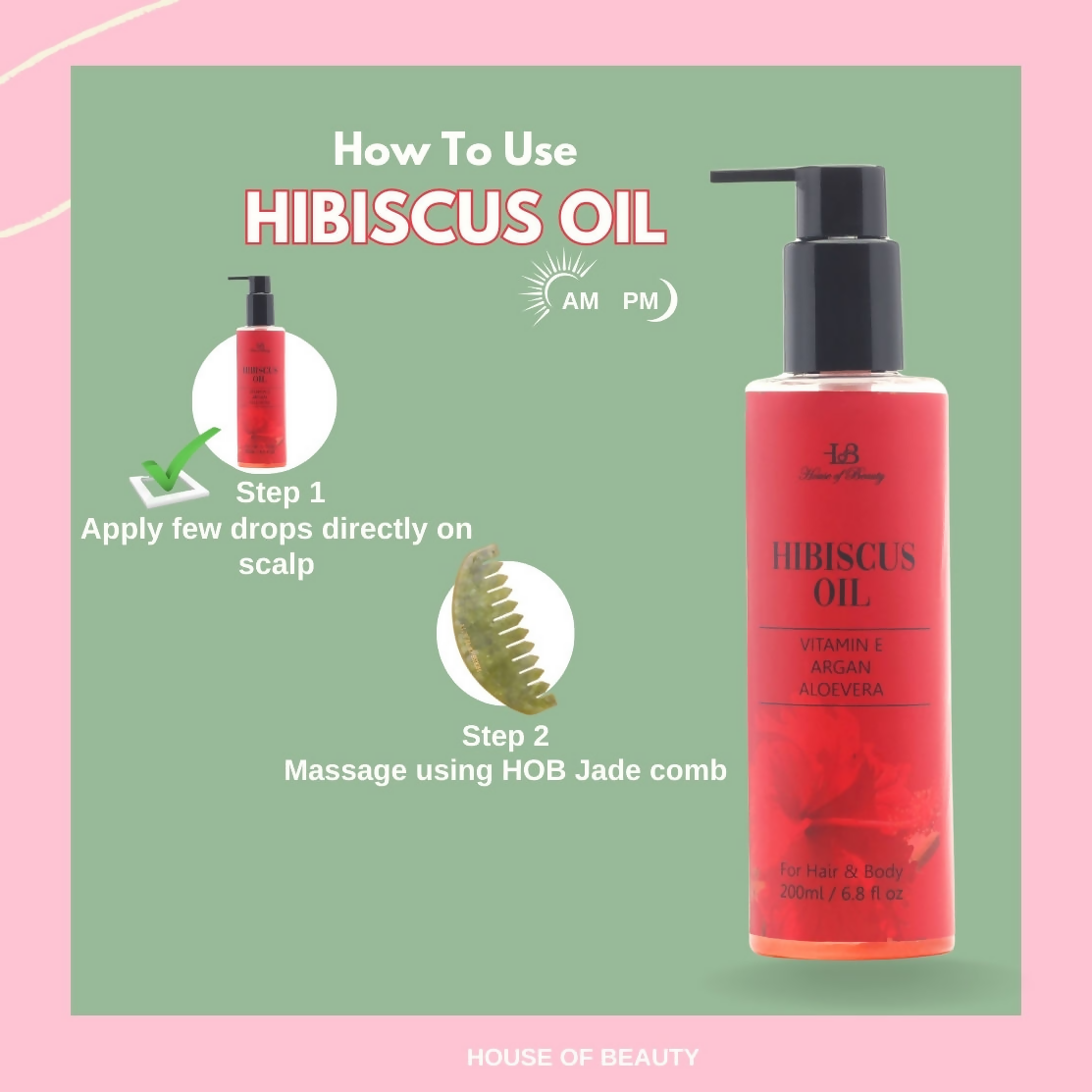 House of Beauty Hibiscus Oil