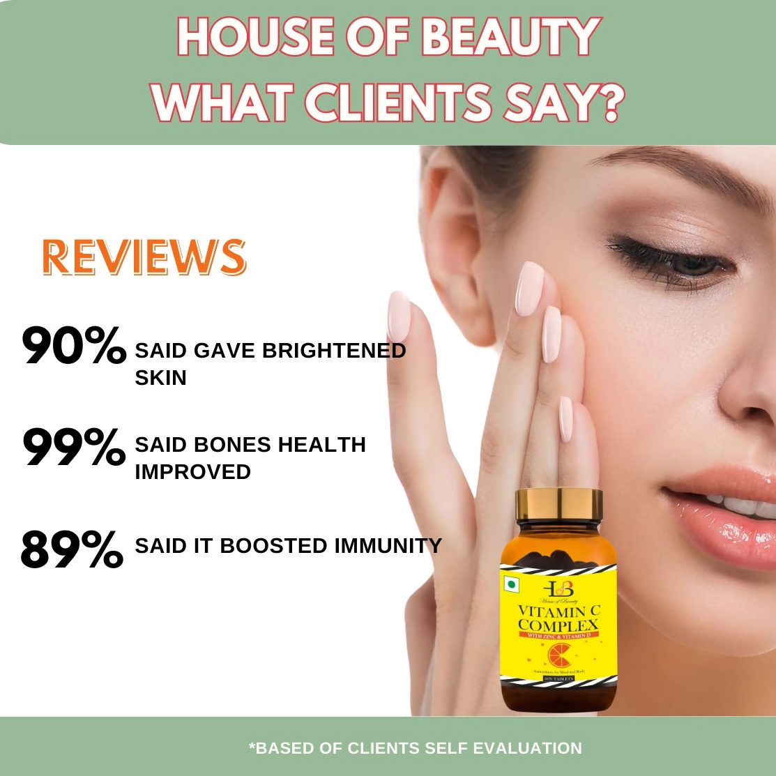 House of Beauty Vitamin C Complex Tablets