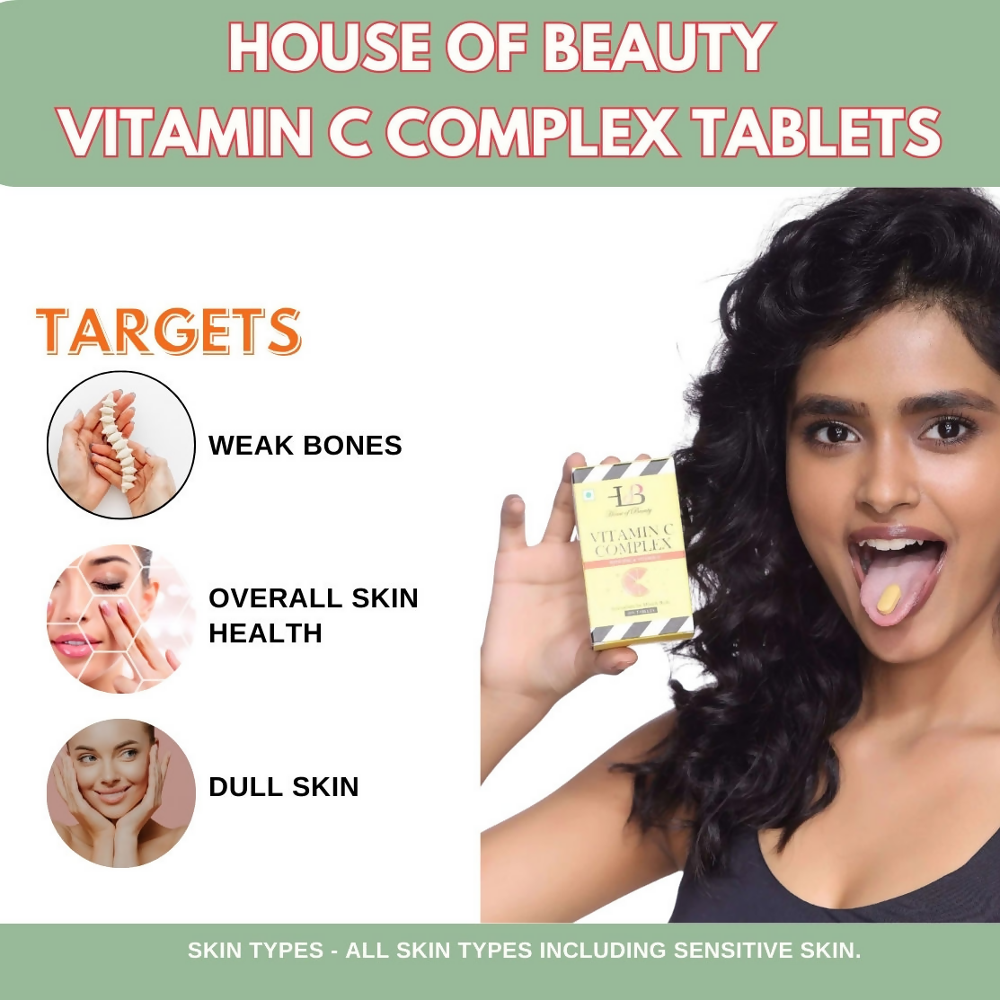 House of Beauty Vitamin C Complex Tablets