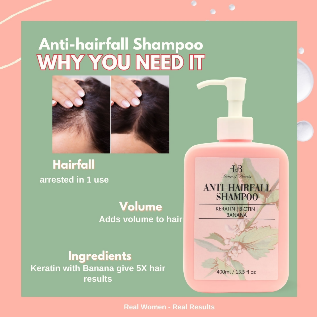 House of Beauty Anti Hairfall Shampoo