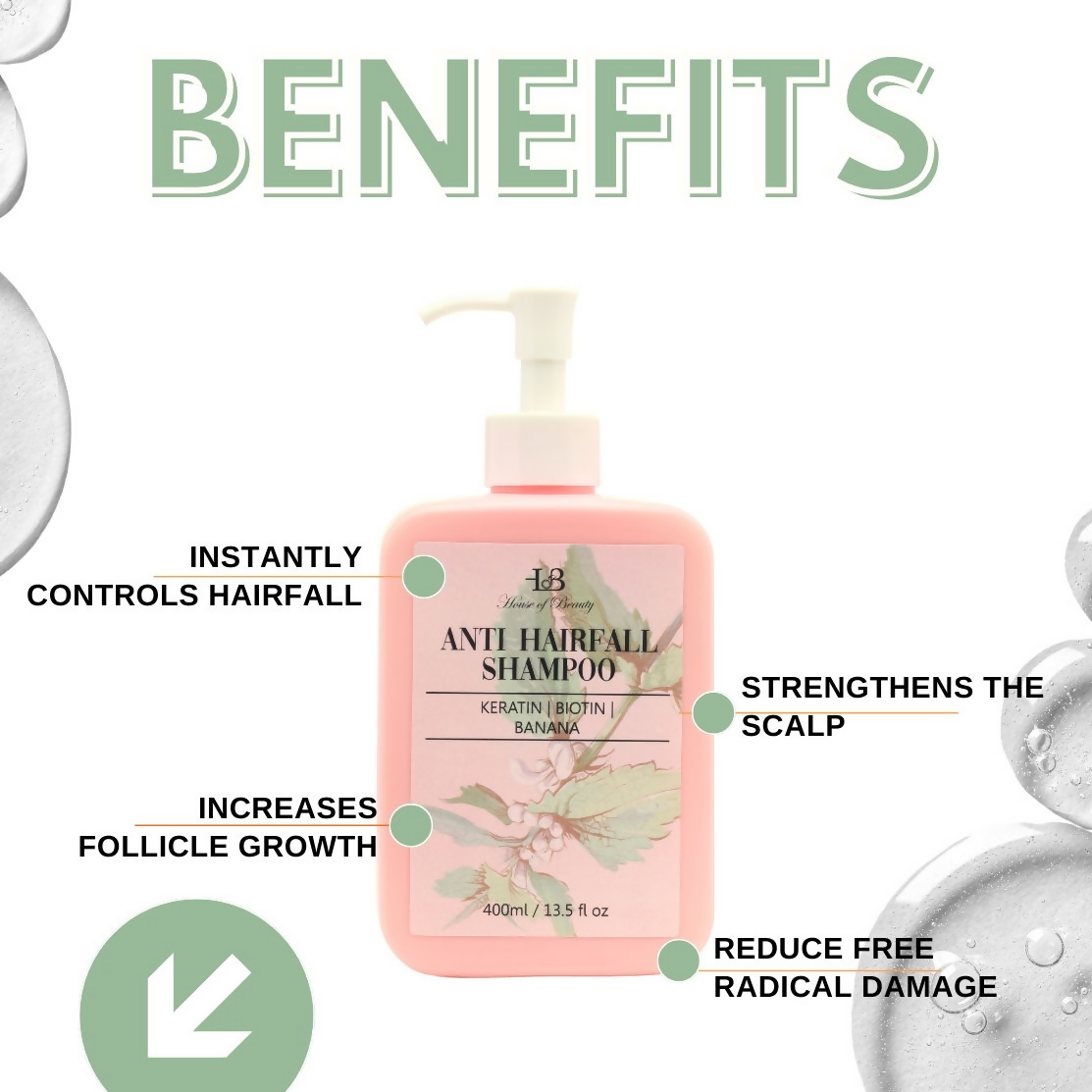 House of Beauty Anti Hairfall Shampoo