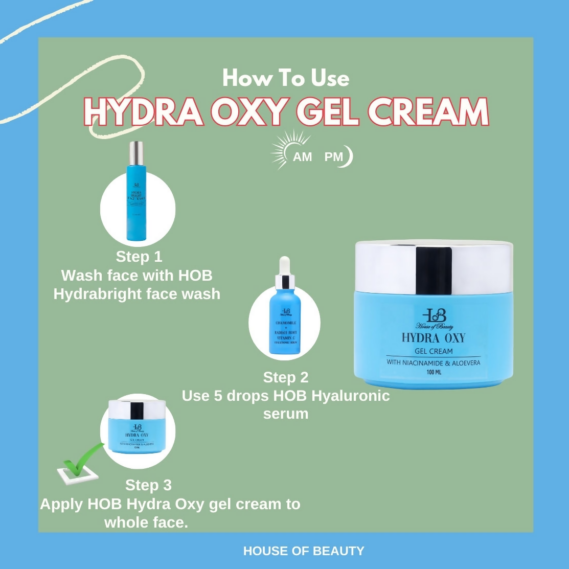 House of Beauty Hydra Oxy Gel Cream