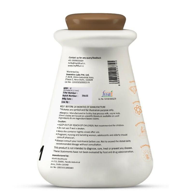 MyFitFuel DHT Blocker Tablets with Biotin & Zinc for Hair Fall Control