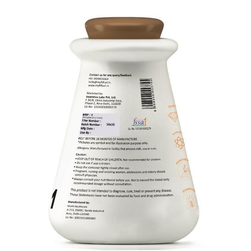 MyFitFuel Calcium+ & Vitamin D3, K2 (MK7), Zinc, Magnesium & Cissus Tablets