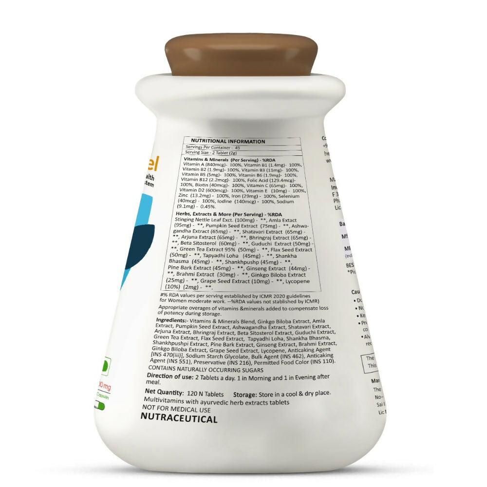 MyFitFuel Hair Vitamins with DHT Blocker Tablets (36 Vitamins, Mineral & Herbs) for Hair Growth