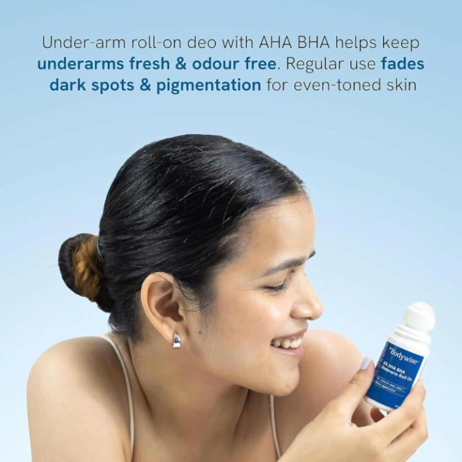 BeBodywise Underarm Liquid Roll On Fades Underarm Pigmentation For Sensitive Skin