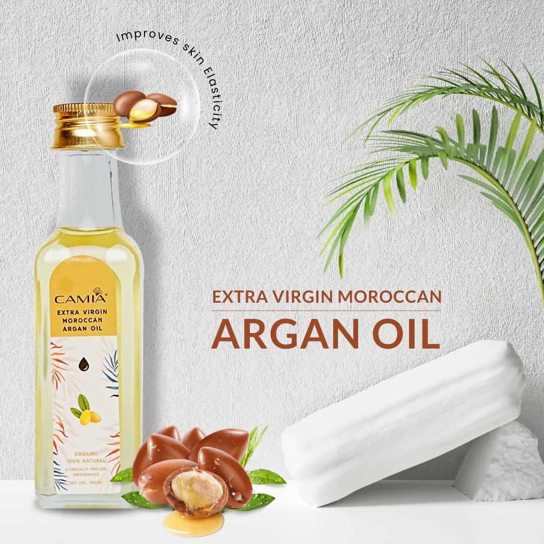 Camia Organic Moroccan Argan Oil For Skin & Hair