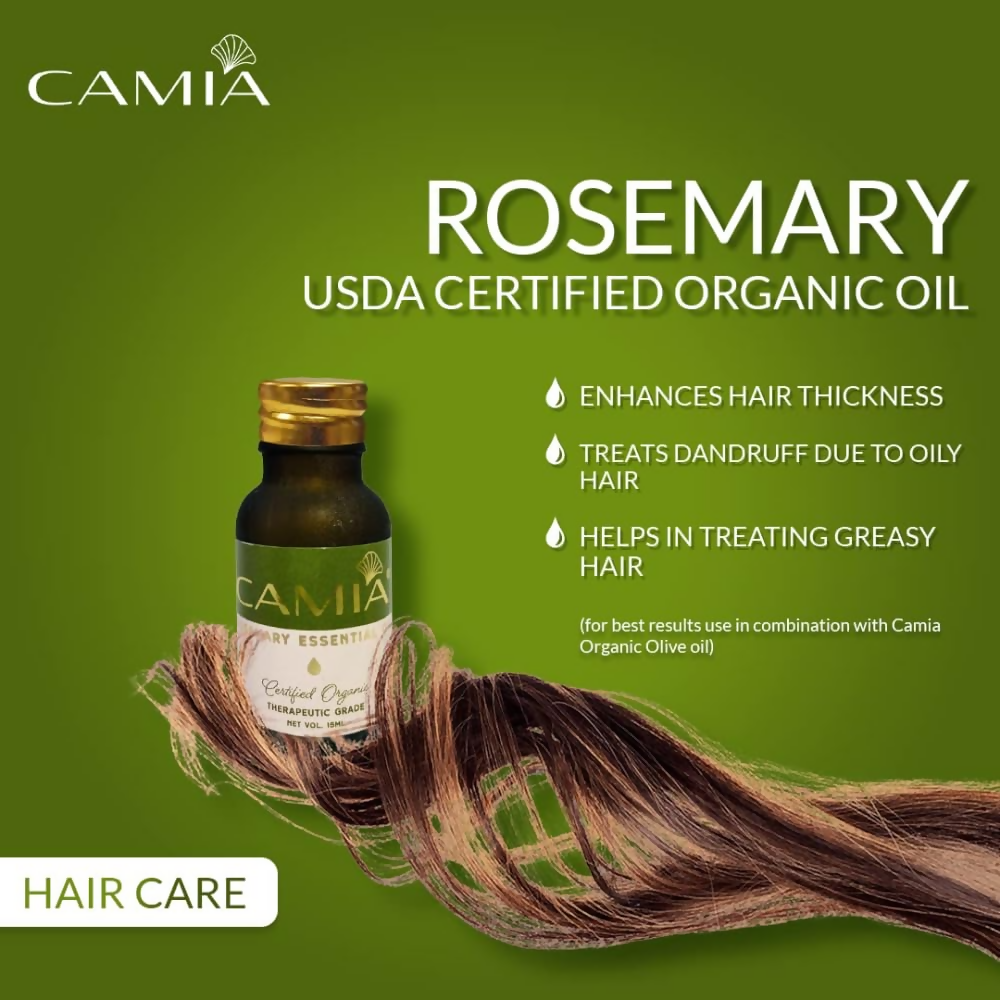Camia Organic Rosemary Essential Oil