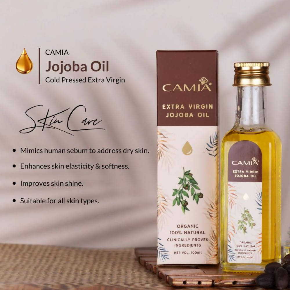 Camia Organic Extra Virgin Cold Pressed Jojoba Oil