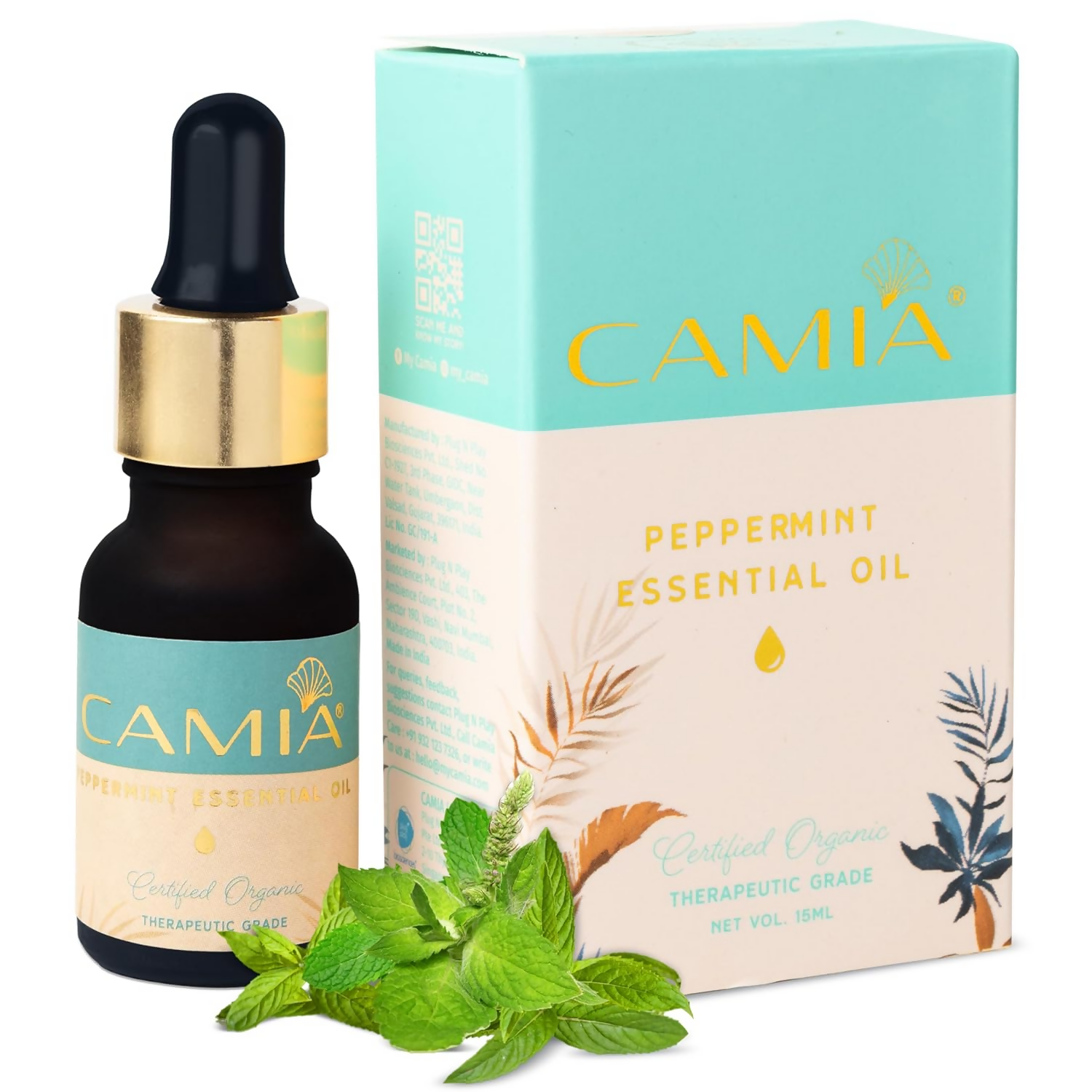 Camia Organic Peppermint Essential Oil