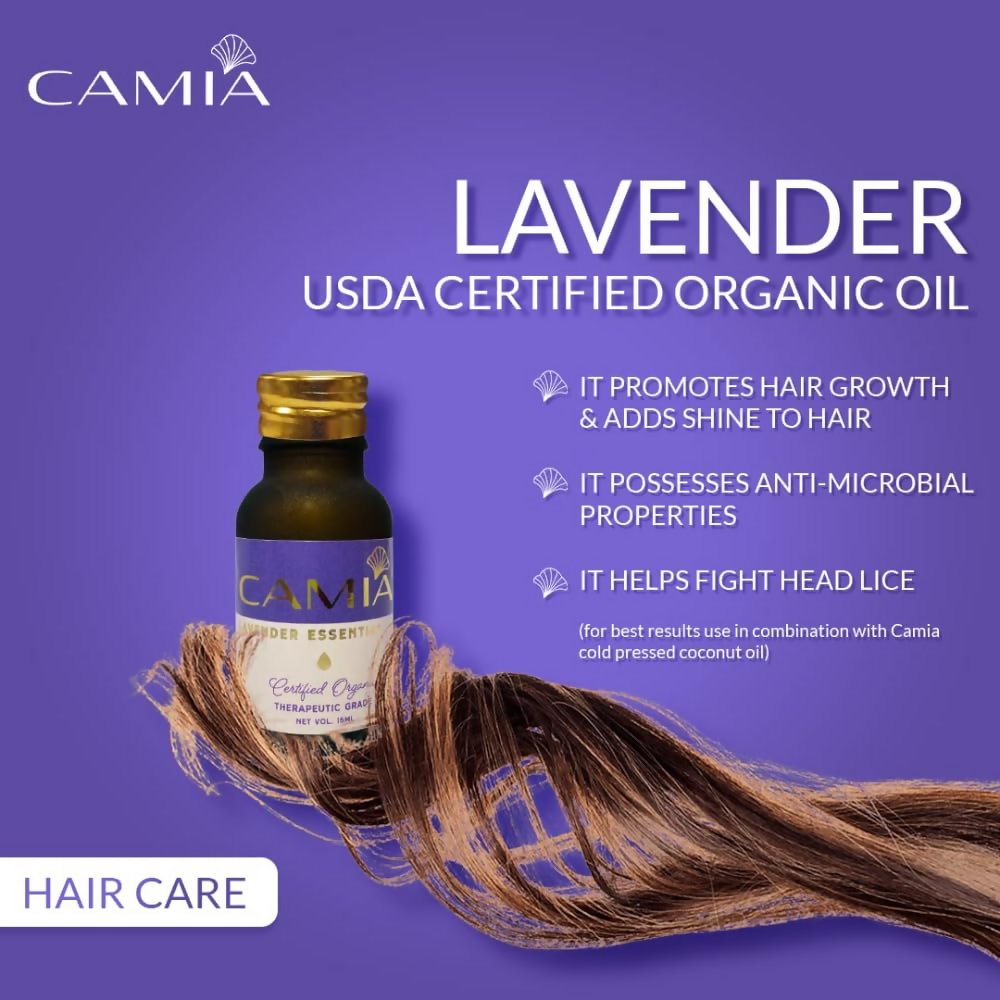 Camia Organic Lavender Essential Oil
