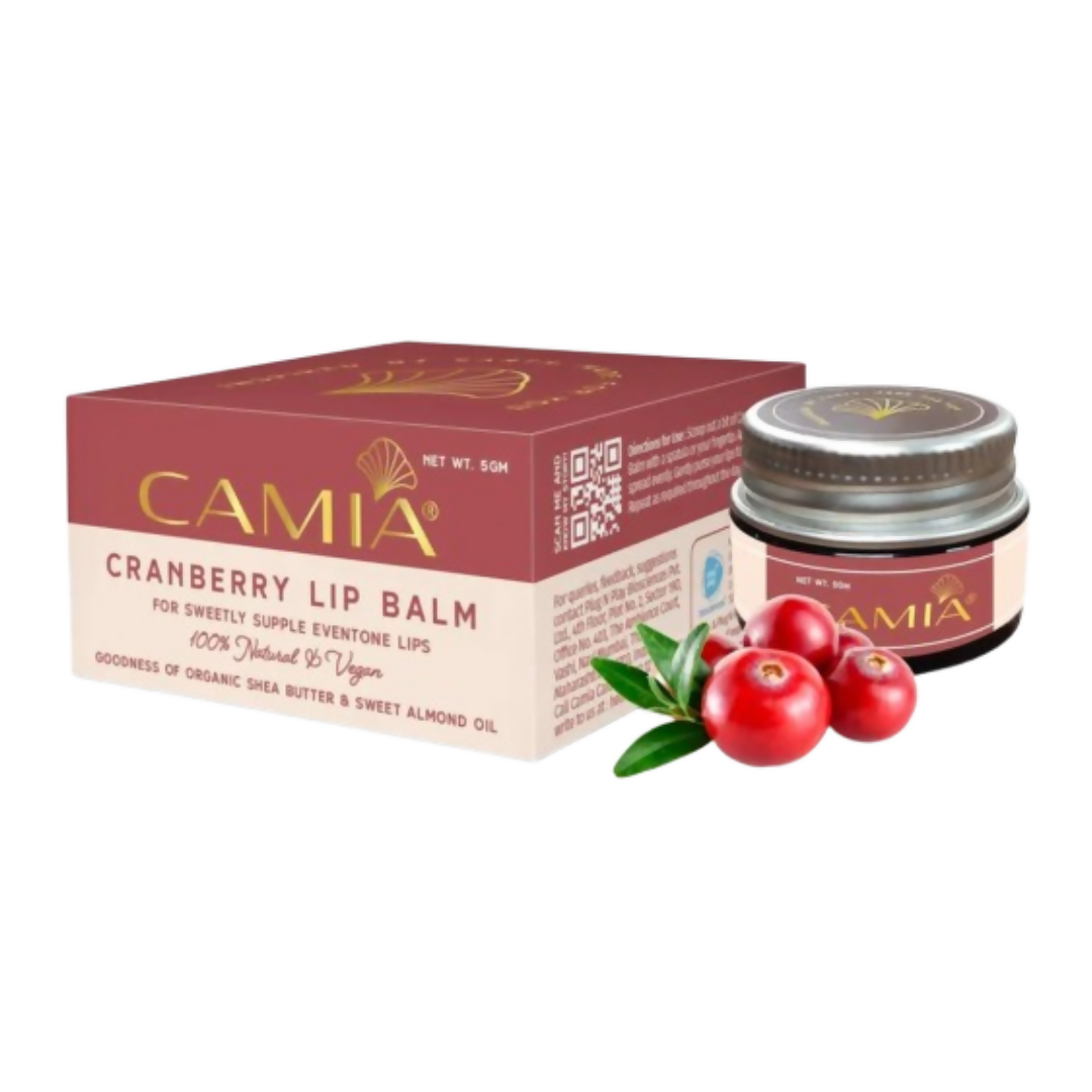 Camia Natural Cranberry Lip Balm