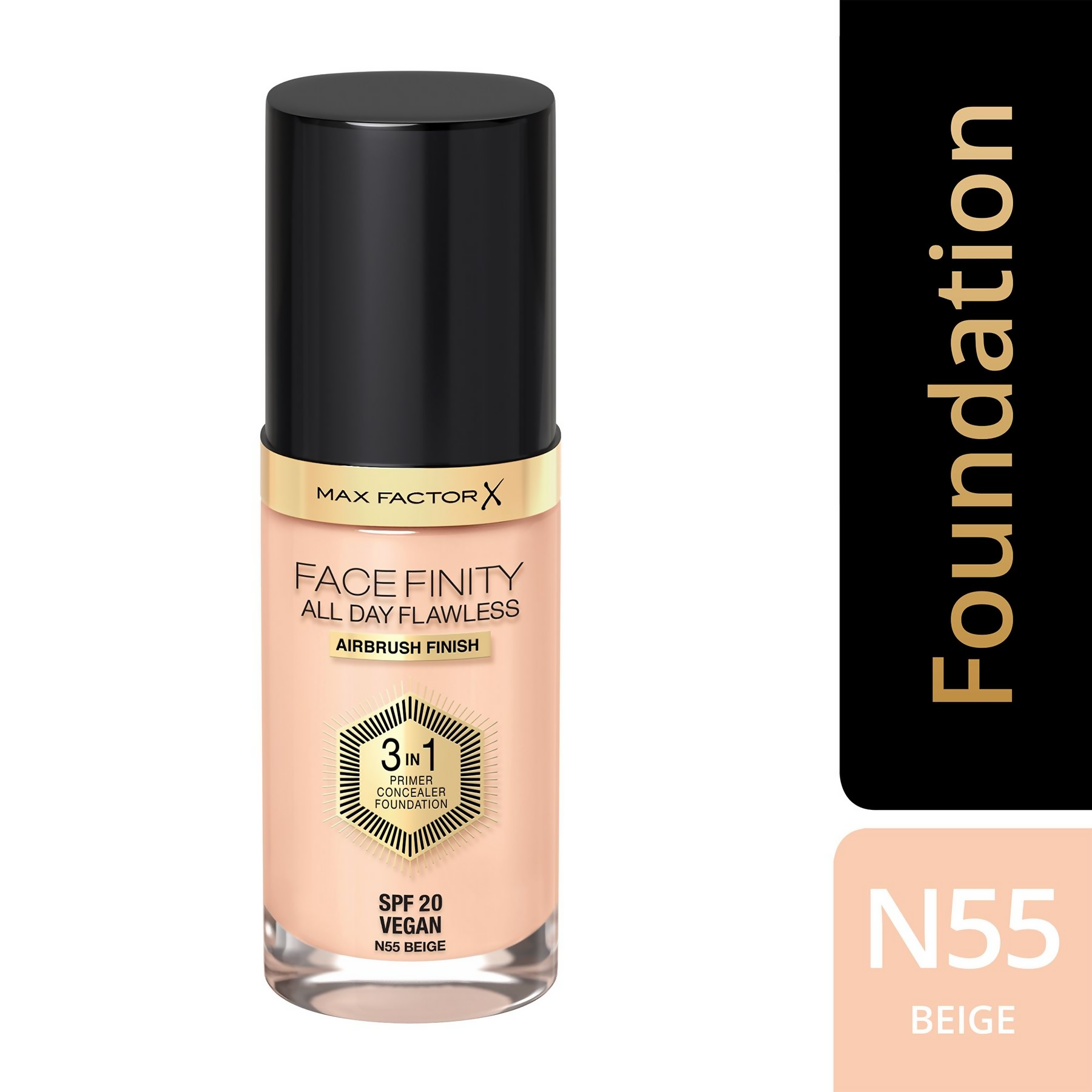 Max Factor Face Finity All Day Flawless 3 In 1 Foundation - Beige