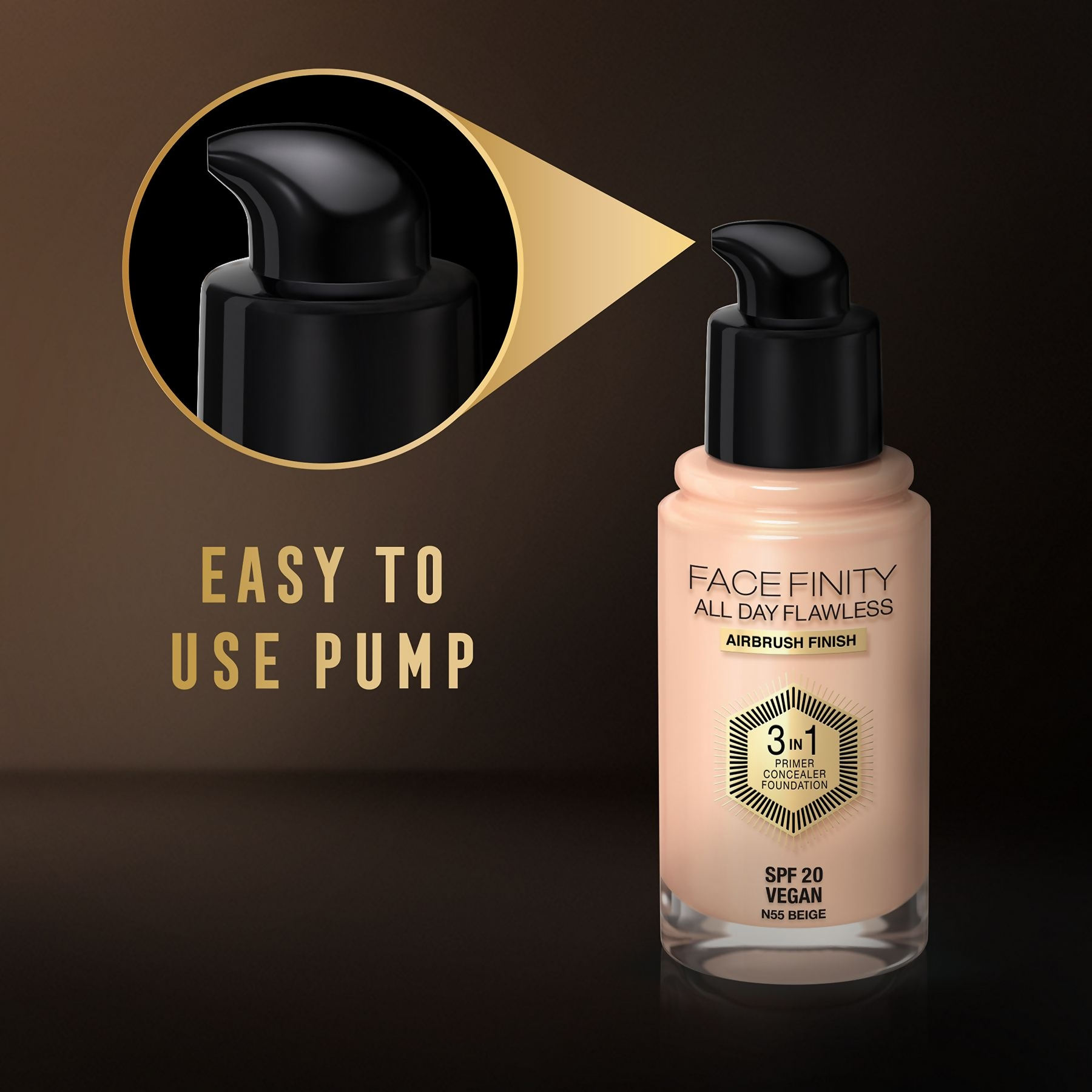 Max Factor Face Finity All Day Flawless 3 In 1 Foundation - Beige