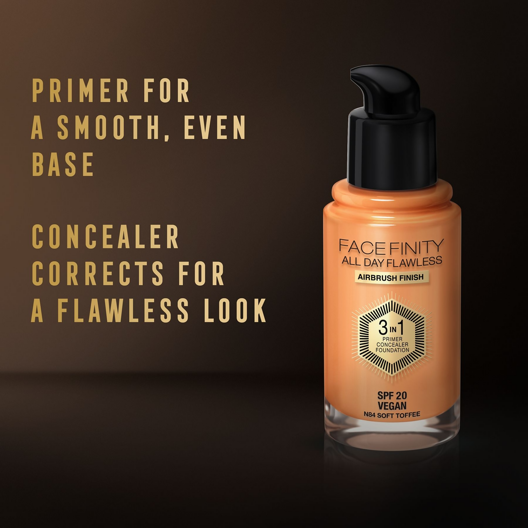 Max Factor Face Finity All Day Flawless 3 In 1 Foundation - Soft Toffee