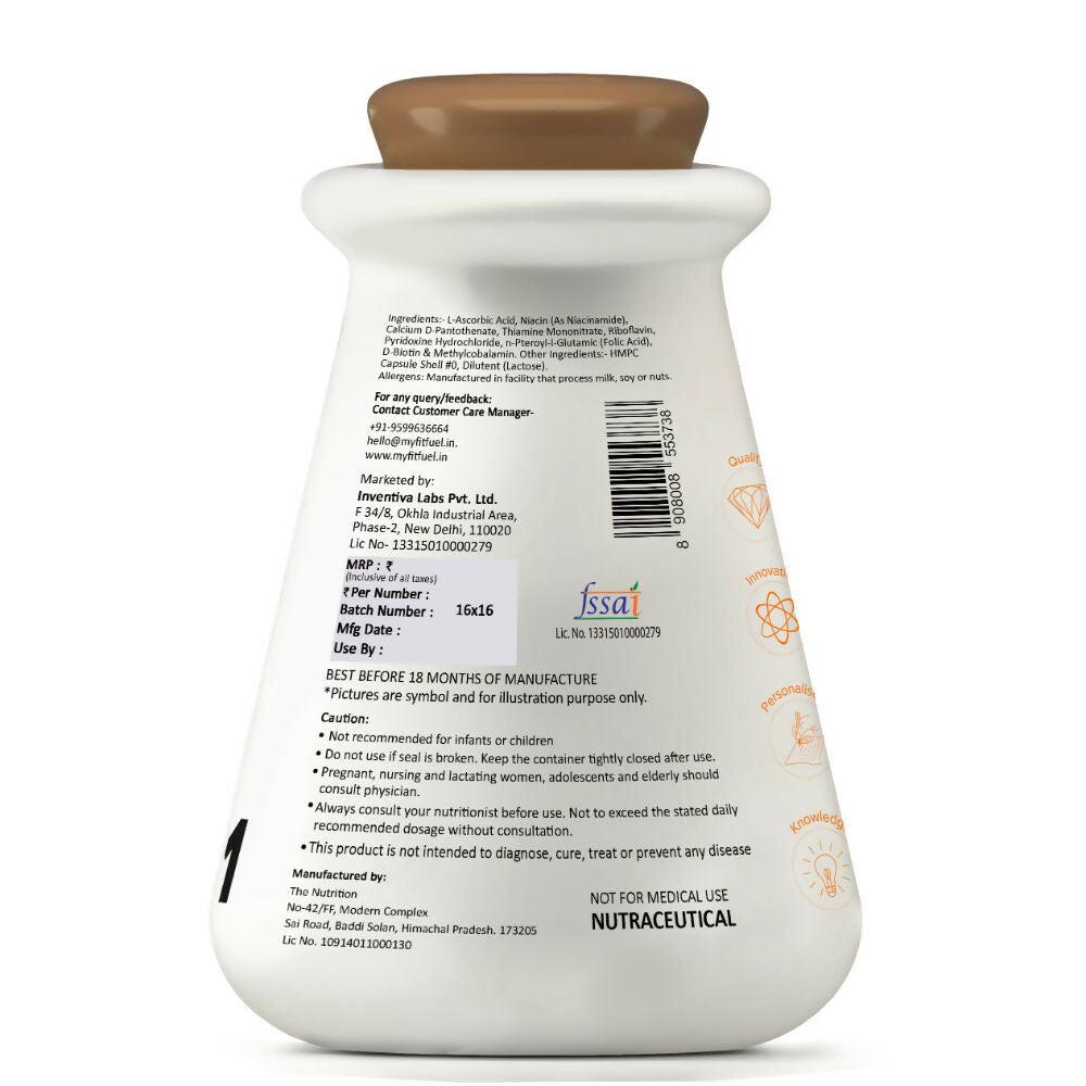 MyFitFuel B-complex with Vitamin C Capsules