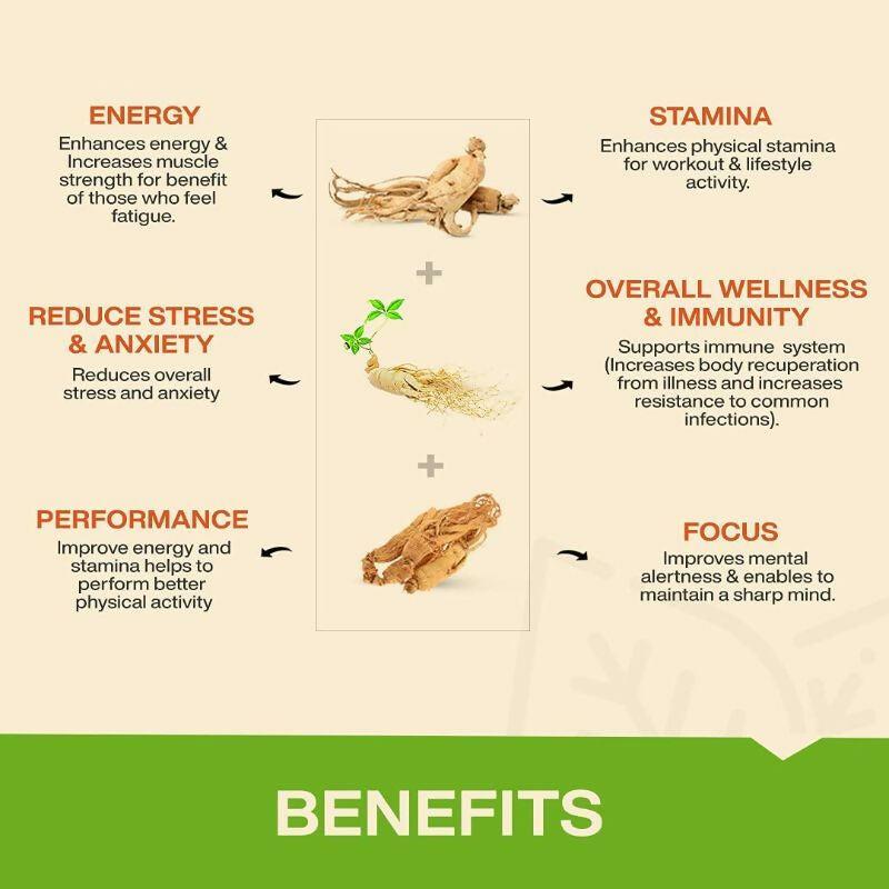 MyFitFuel Ginseng+ Triple Strength Capsules