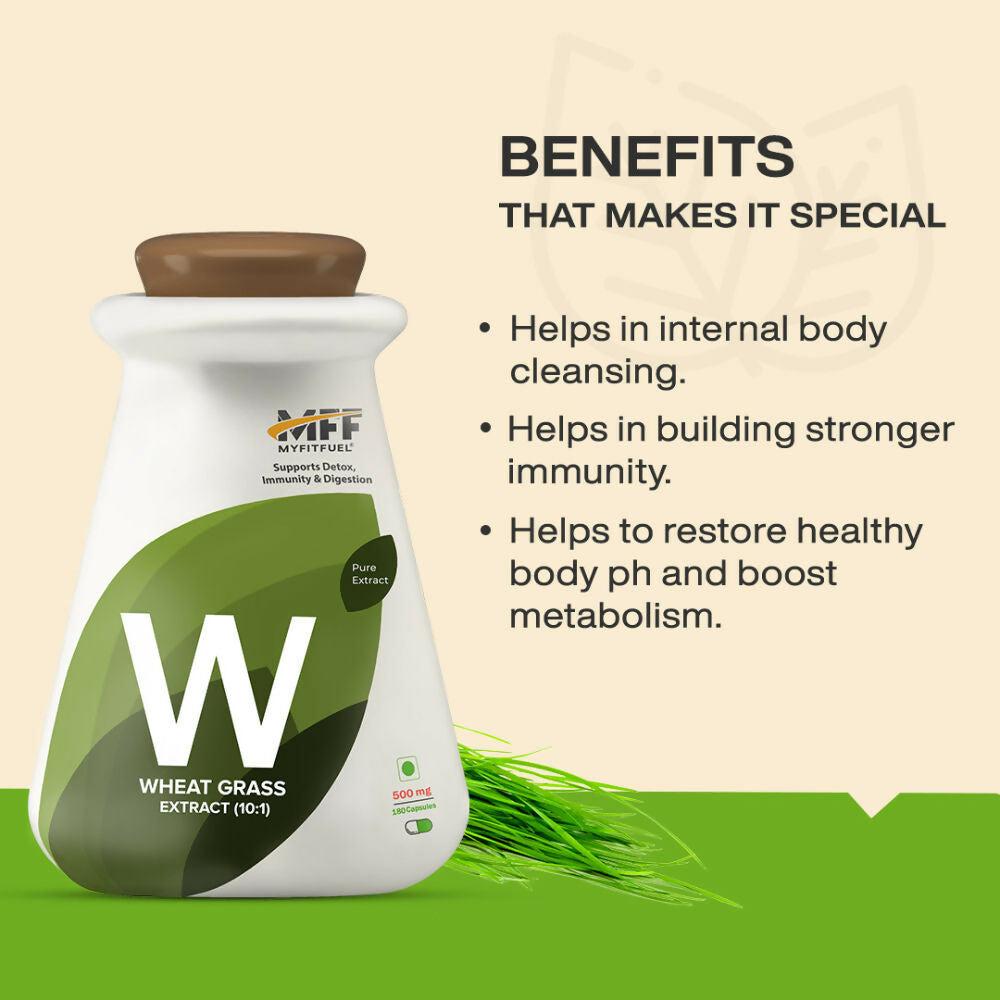 MyFitFuel Wheat Grass Extract Capsules