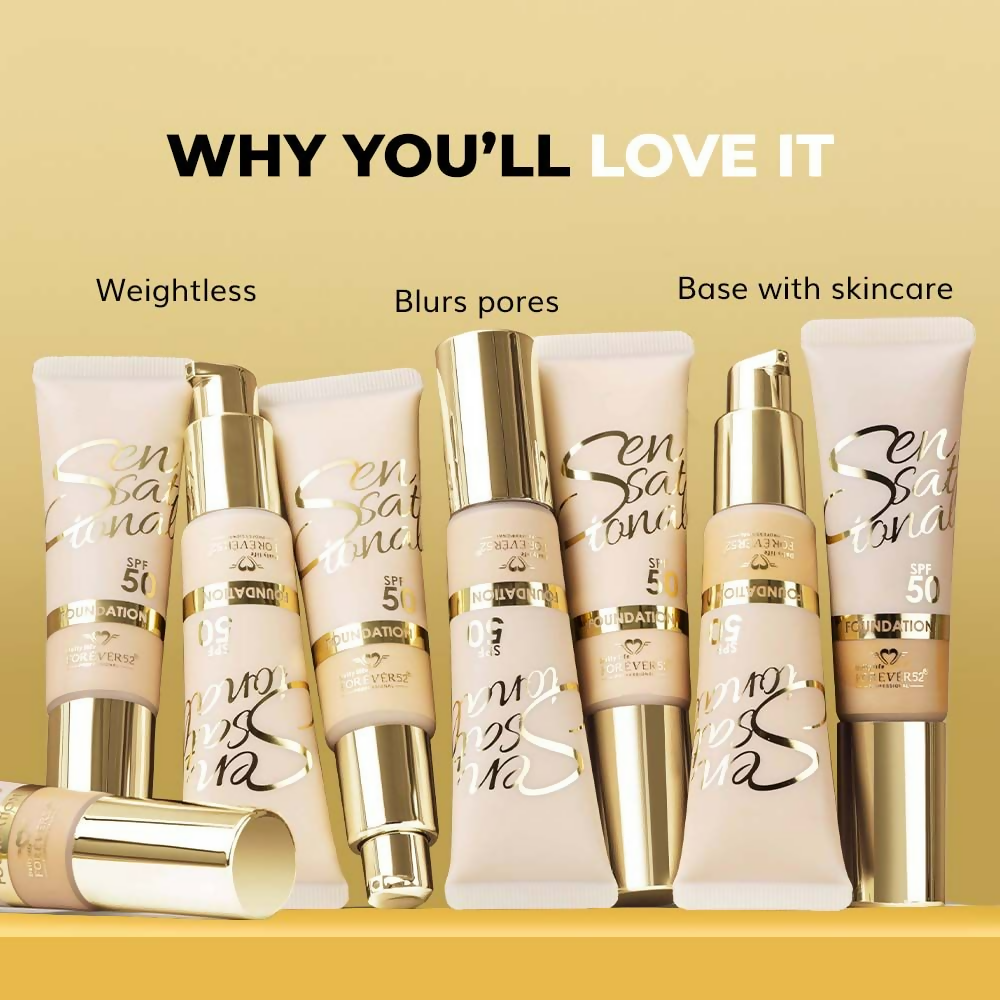 Daily Life Forever52 Sensational SPF 50+ Foundation - Ginger 02