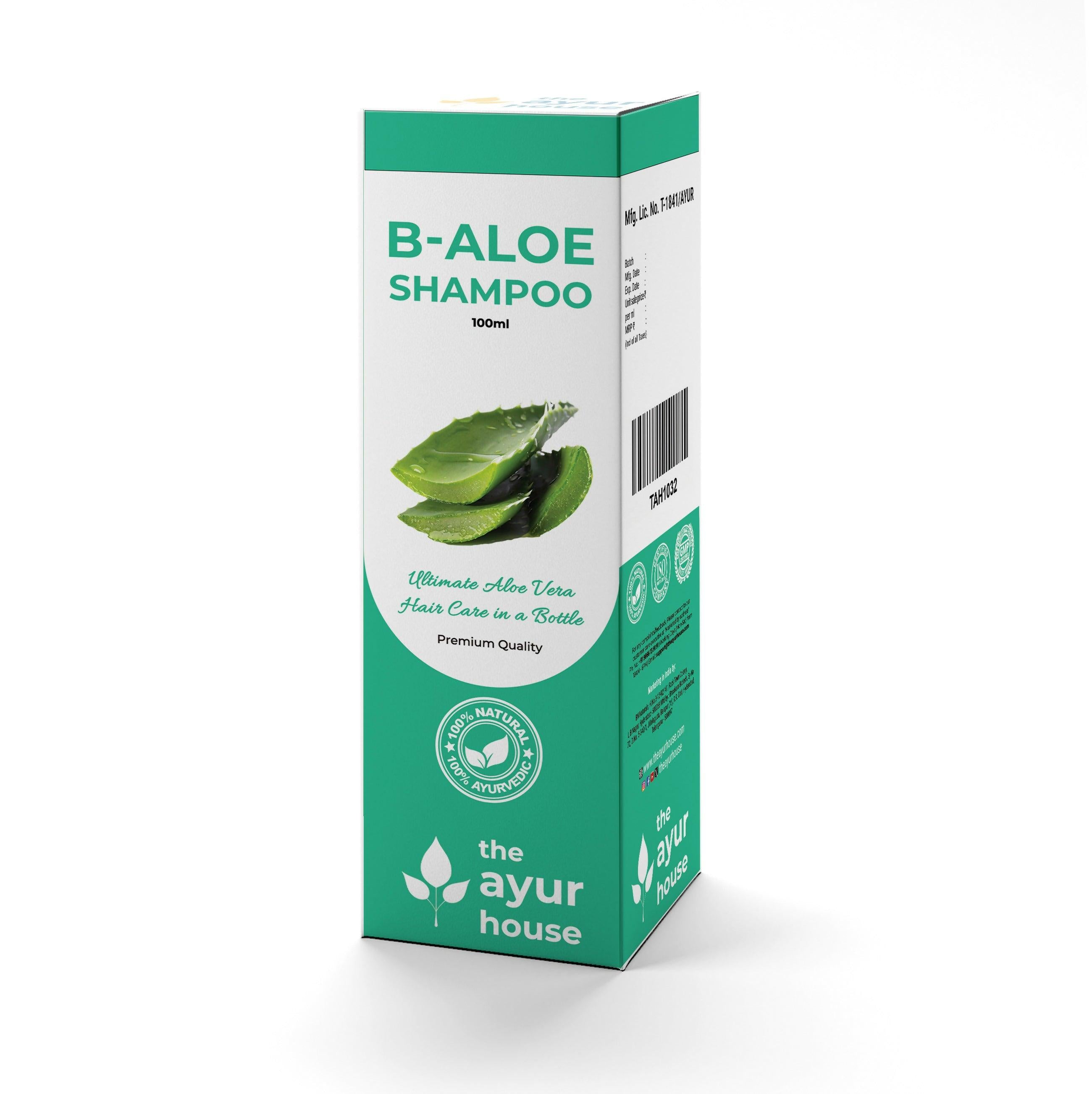 The Ayur House B Aloe Herbal Shampoo