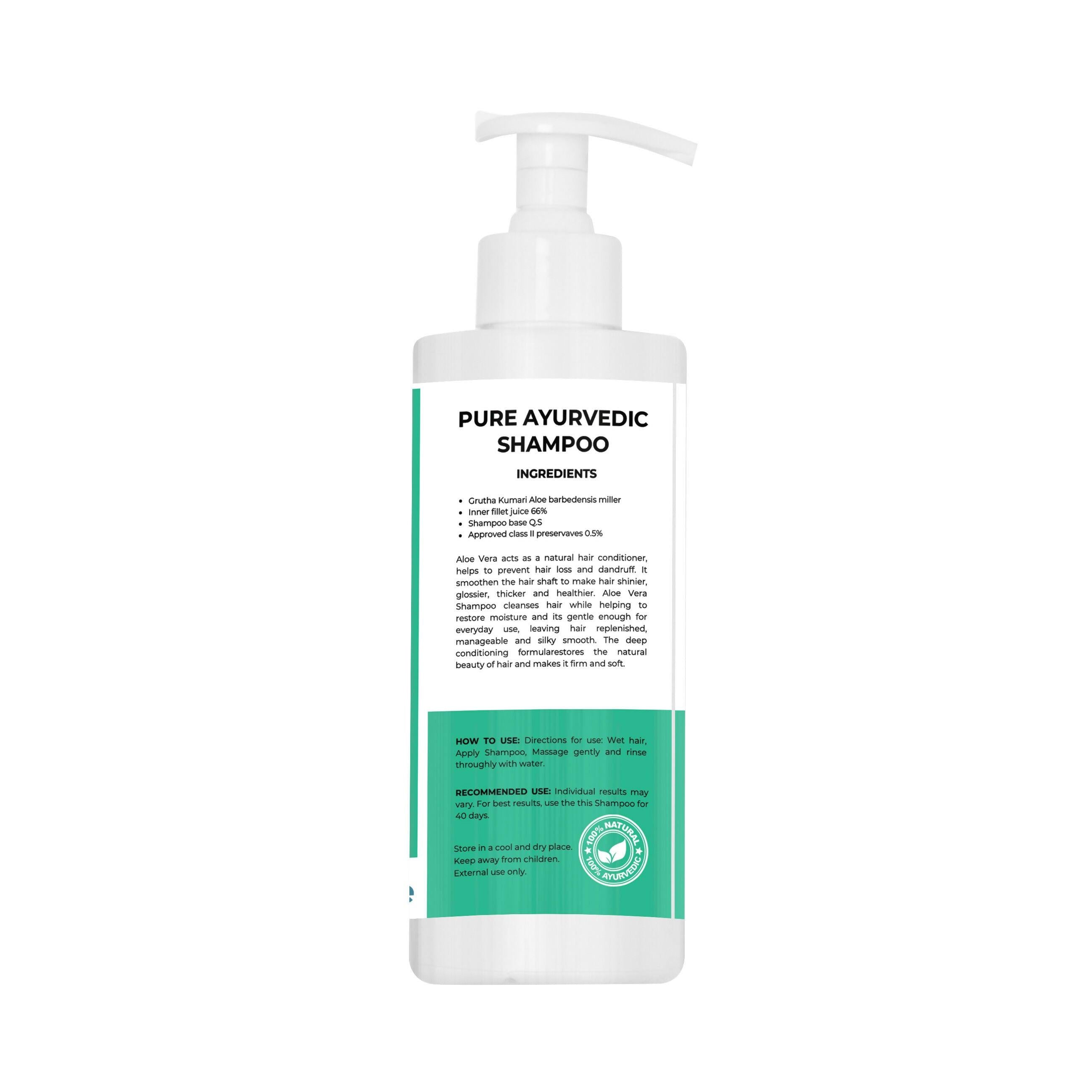 The Ayur House B Aloe Herbal Shampoo