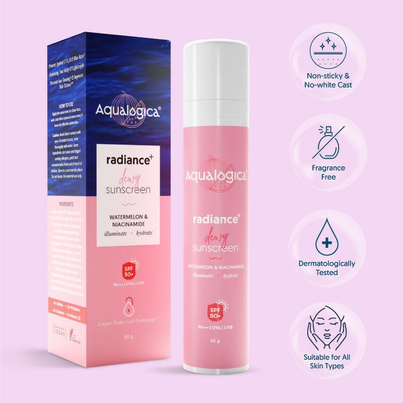 Aqualogica Glow+ & Radiance+ Sunscreen Combo For Ultra Sun Protection