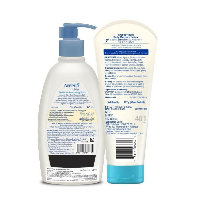 Aveeno Baby Bath and Body Combo