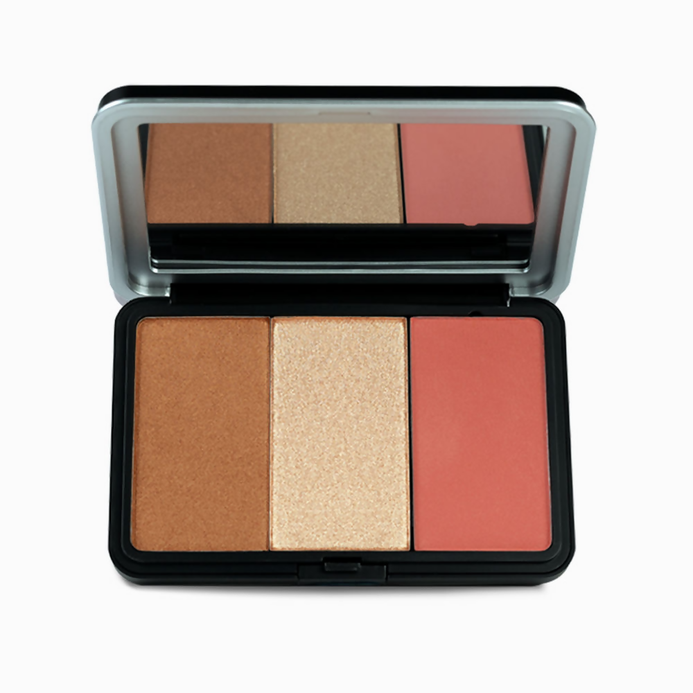 Daily Life Forever52 Glambo - Contour Highlighter Blush Palette - Barbie Doll