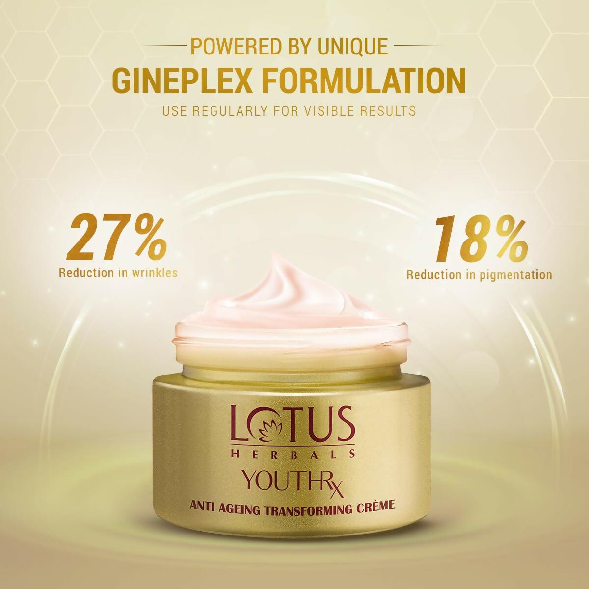 Lotus Herbals Youthrx Anti-Ageing Transforming Cream SPF 25