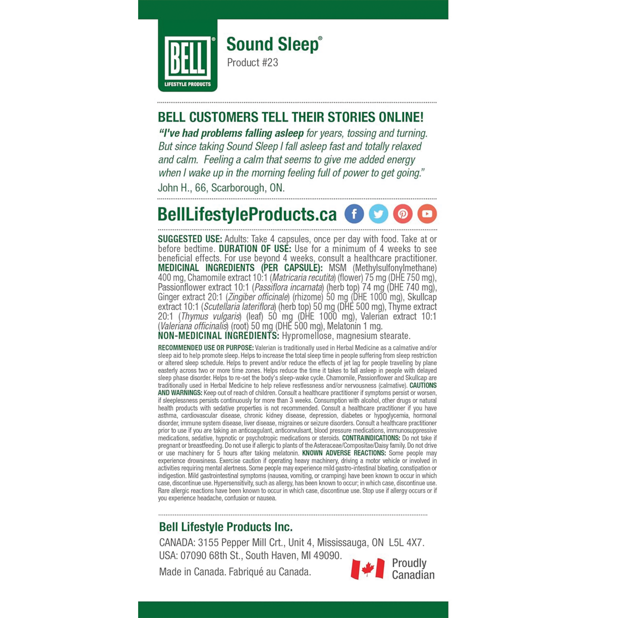 The Ayur House Sound Sleep Capsules