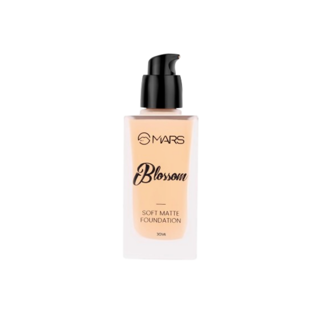 MARS Cosmetics Blossom Soft Matte Full Coverage Foundation - 02 Ivory
