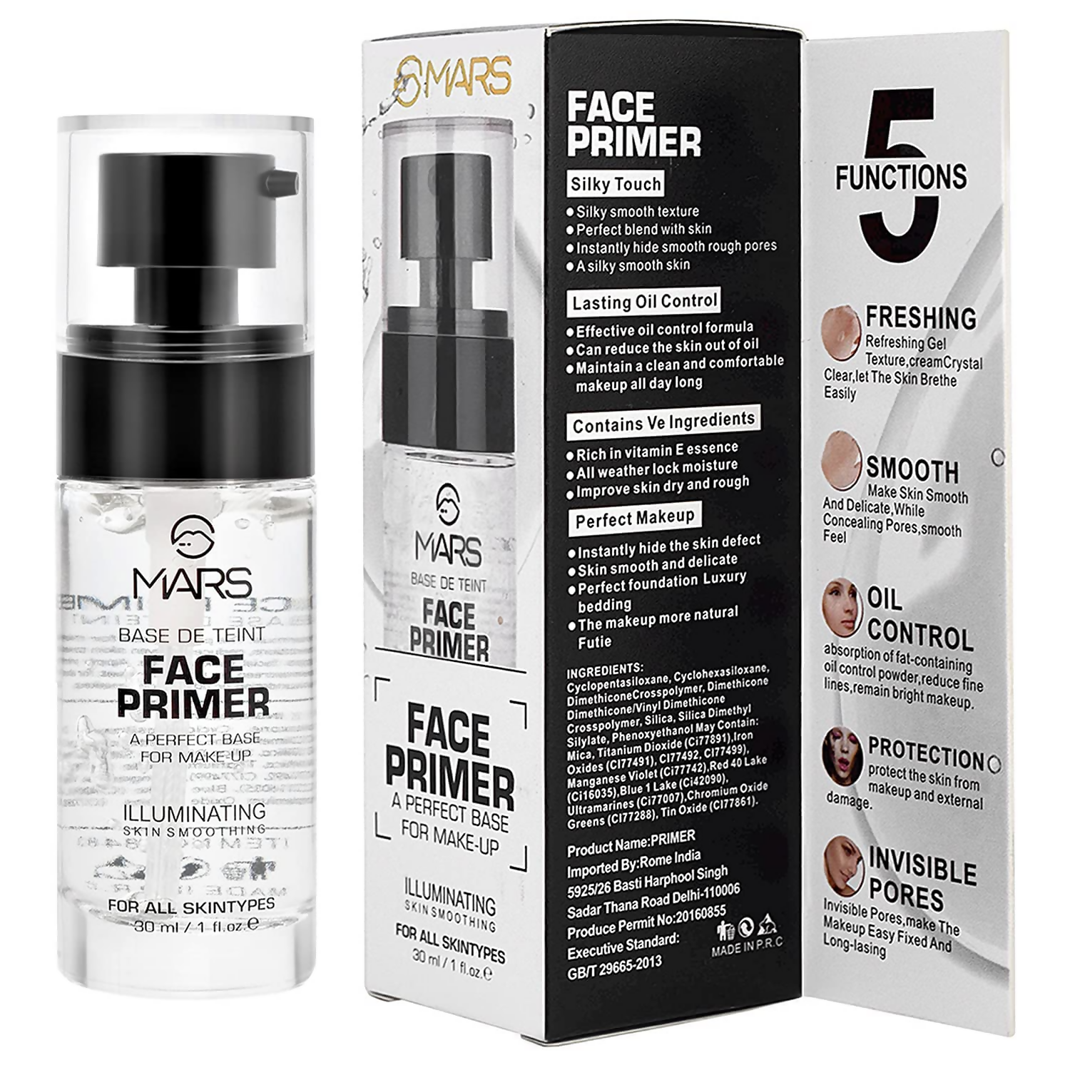 MARS Cosmetics Face Primer For All Skin Types