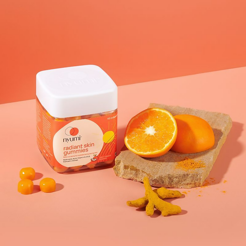 Nyumi Collagen Gummies For Glowing, Hydrated, Youthful Skin - Vitamin C & Hyaluronic Acid