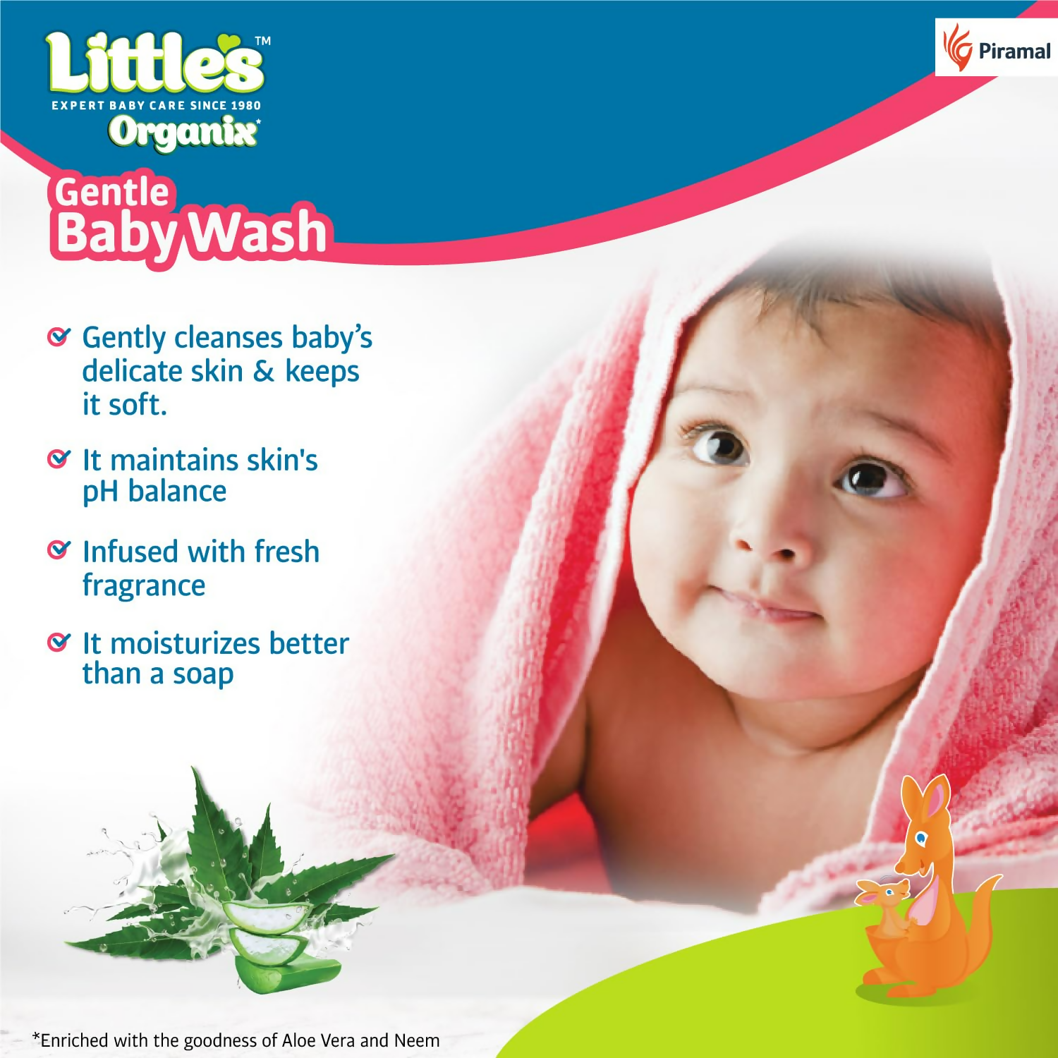 Little's Organix Gentle Baby Wash