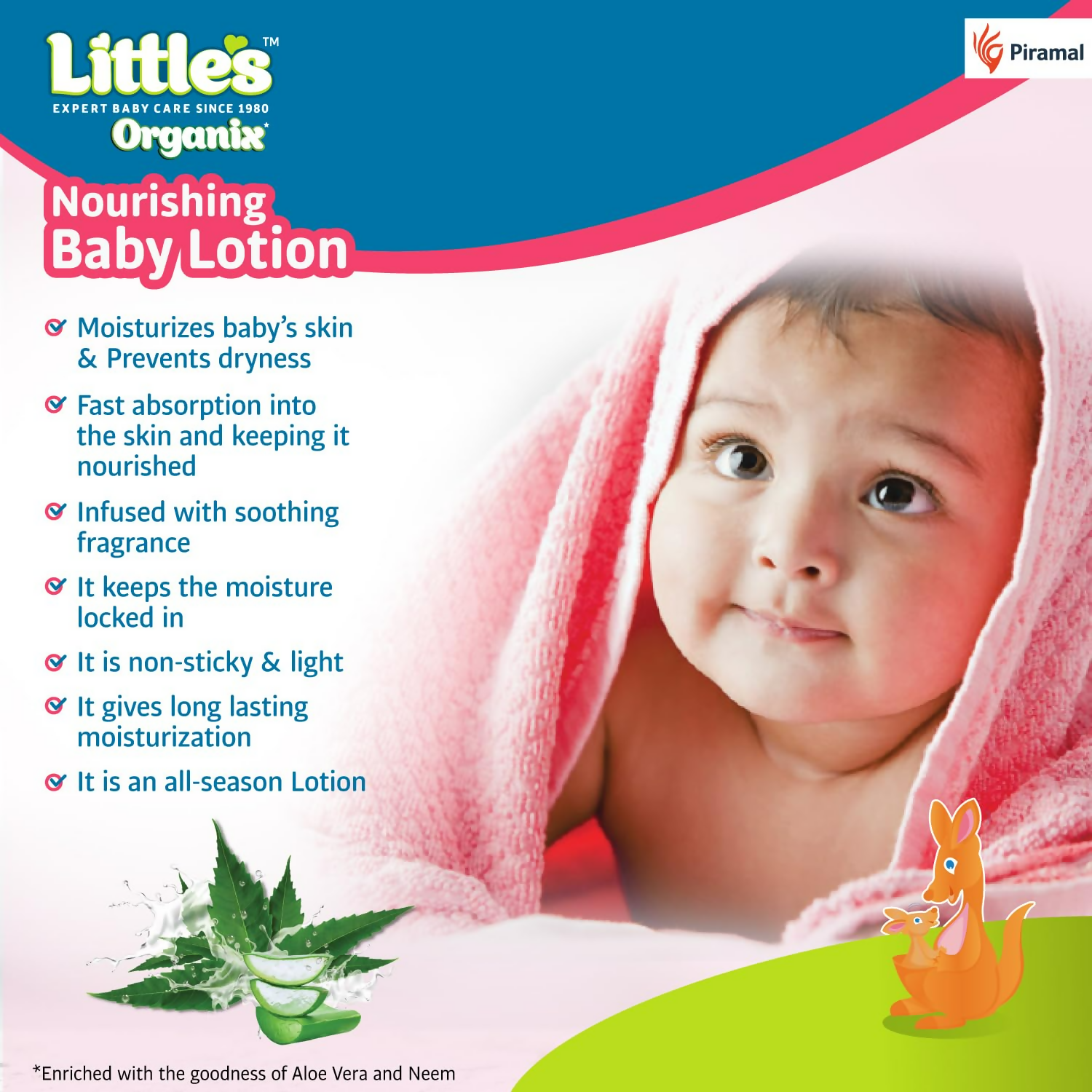 Little's Organix Nourishing Baby Lotion