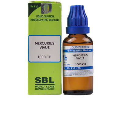 SBL Homeopathy Mercurius Vivus Dilution