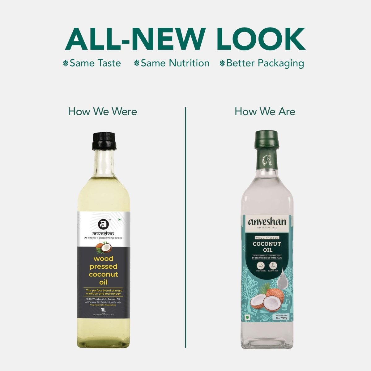 Anveshan Wood Pressed Coconut Oil