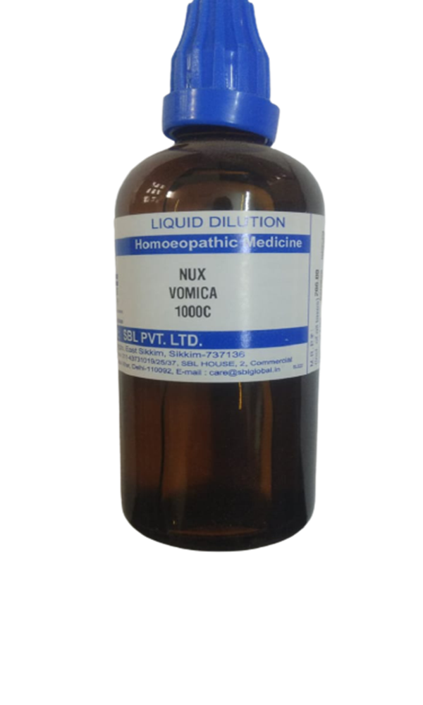 SBL Homeopathy Nux Vomica Dilution