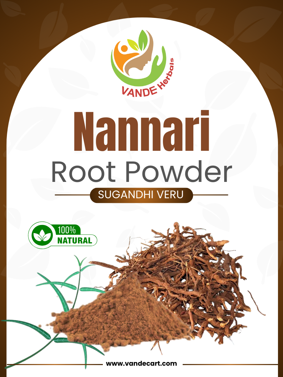 Nannari Root Powder 100g | Vande Herbals