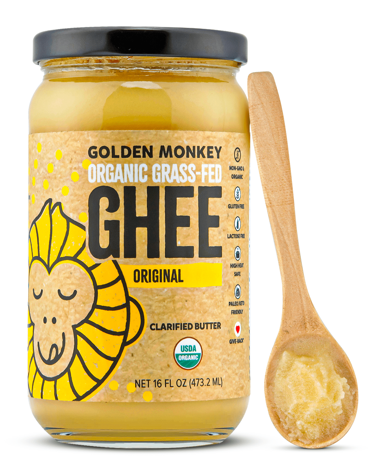 Golden Monkey Ghee (Clarified Butter)