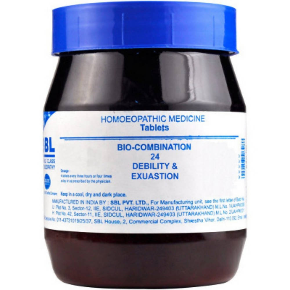 SBL Homeopathy Bio-Combination 24 Tablets