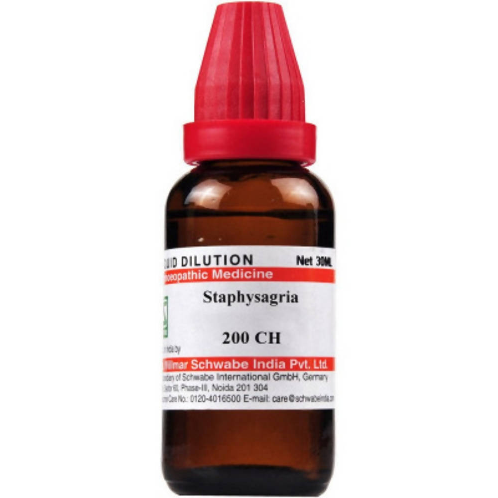 Dr. Willmar Schwabe India Staphysagria Dilution
