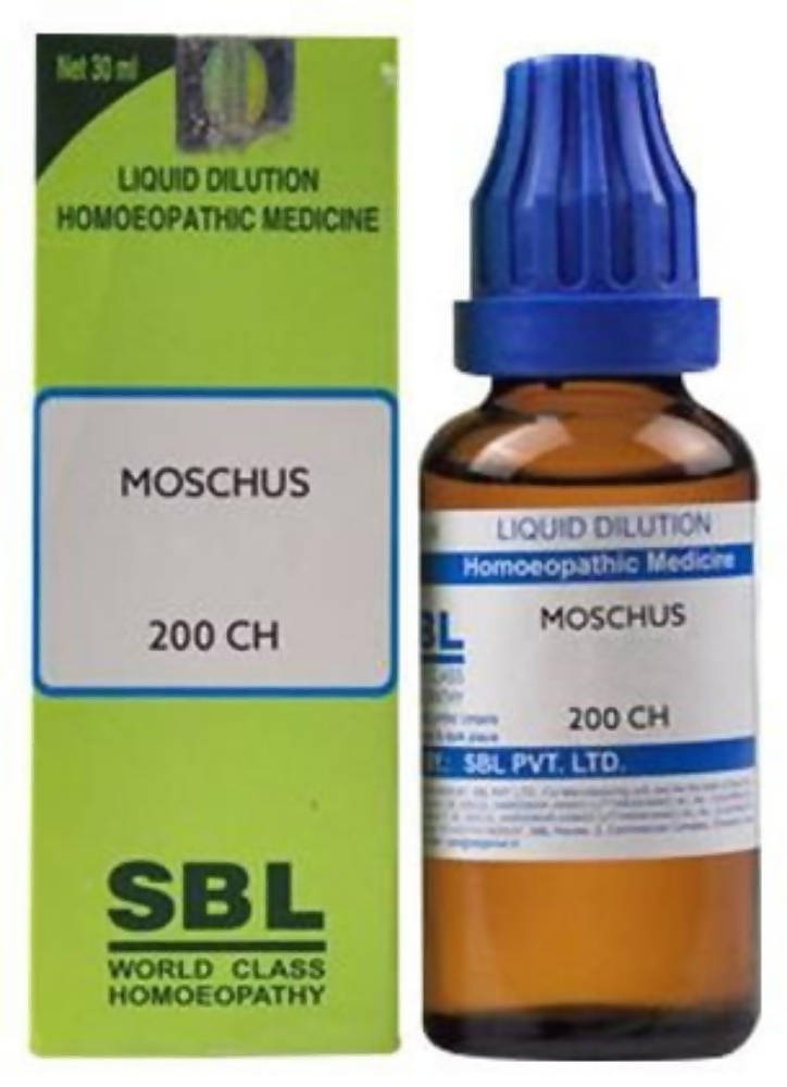 SBL Homeopathy Moschus Dilution