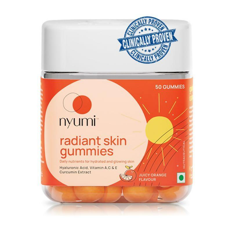 Nyumi Collagen Gummies For Glowing, Hydrated, Youthful Skin - Vitamin C & Hyaluronic Acid