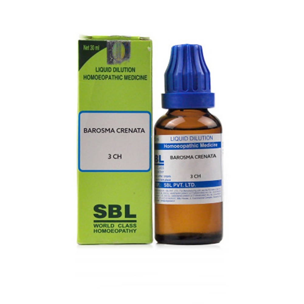 SBL Homeopathy Barosma Crenata Dilution